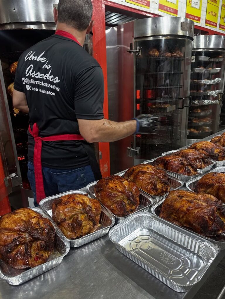 Como vender frango assado: um dia de trabalho completo